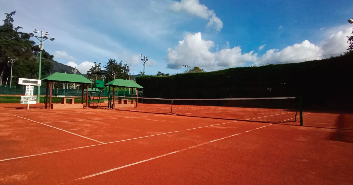 Canchas de tenis en Bogotá